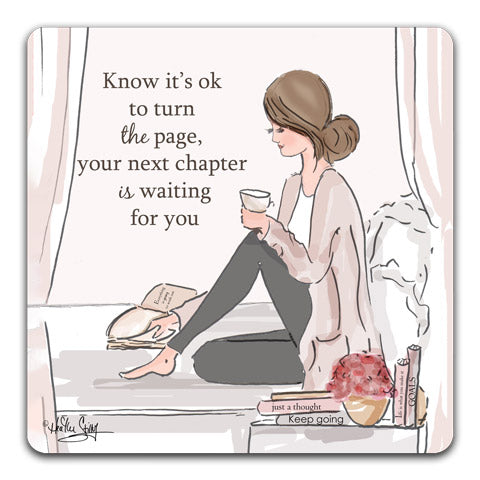 "Know It's OK" Drink Coasters by Heather Stillufsen