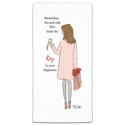 "Remember... You and Only You" Flour Sack Towel by Heather Stillufsen - CJ Bella Co.