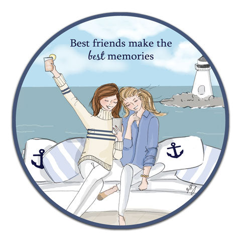 "Best Friends Make" Vinyl Decal by Heather Stillufsen