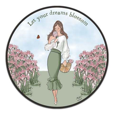 "Let Your Dreams" Vinyl Decal by Heather Stillufsen