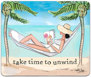 RH7-214-Take-Time-to-Unwind-Mouse-Pad-by-Rose-Hill-Design-Studio-and-CJ-Bella-Co