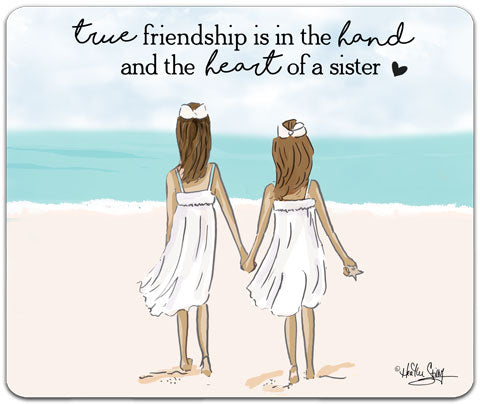 "True Friendship" Mouse Pad by Heather Stillufsen