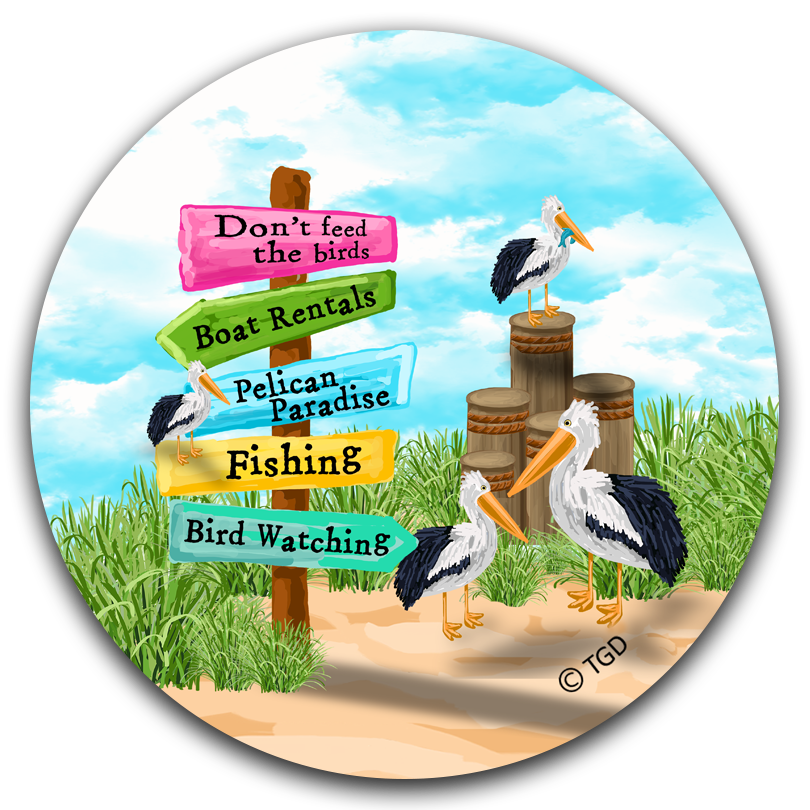 TG246-Pelican-Car-Coaster-by-Tracey-Gurley-and-CJ-Bella-Co