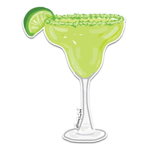 "Margarita" Vinyl Decal by Tracey Gurley