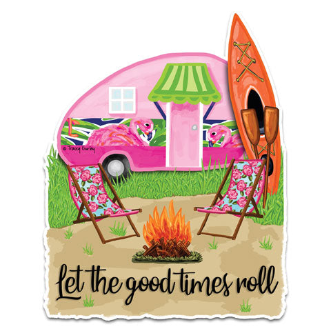 "Let The Good Times Roll" Vinyl Decal by Tracey Gurley