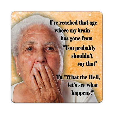 "I've Reached That Age" Vinyl Decal by CJ Bella Co